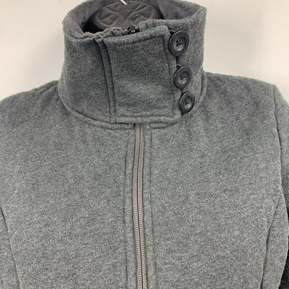 The North Face Women's Caroluna Cotton Fleece Full ZIp Quilted‎ Jacket Size XS - Picture 5 of 14